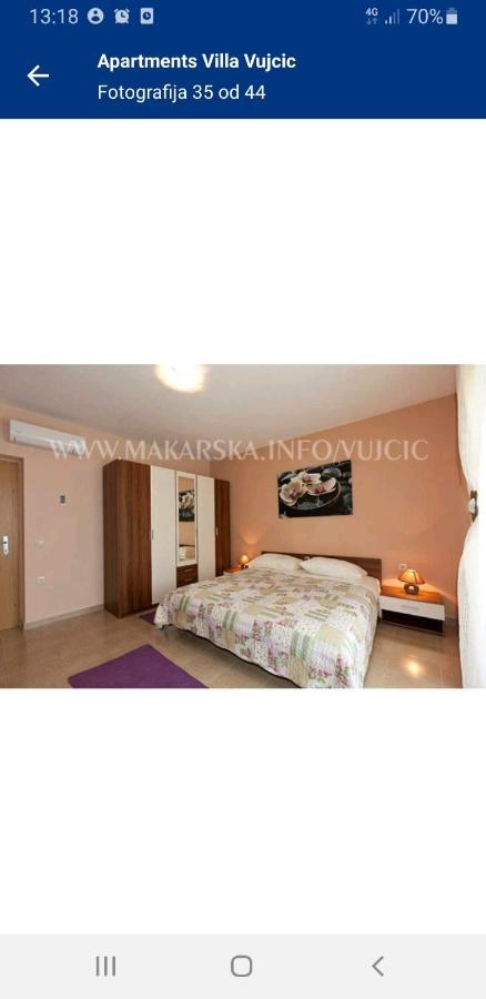 Villa Vujcic Makarska Eksteriør billede